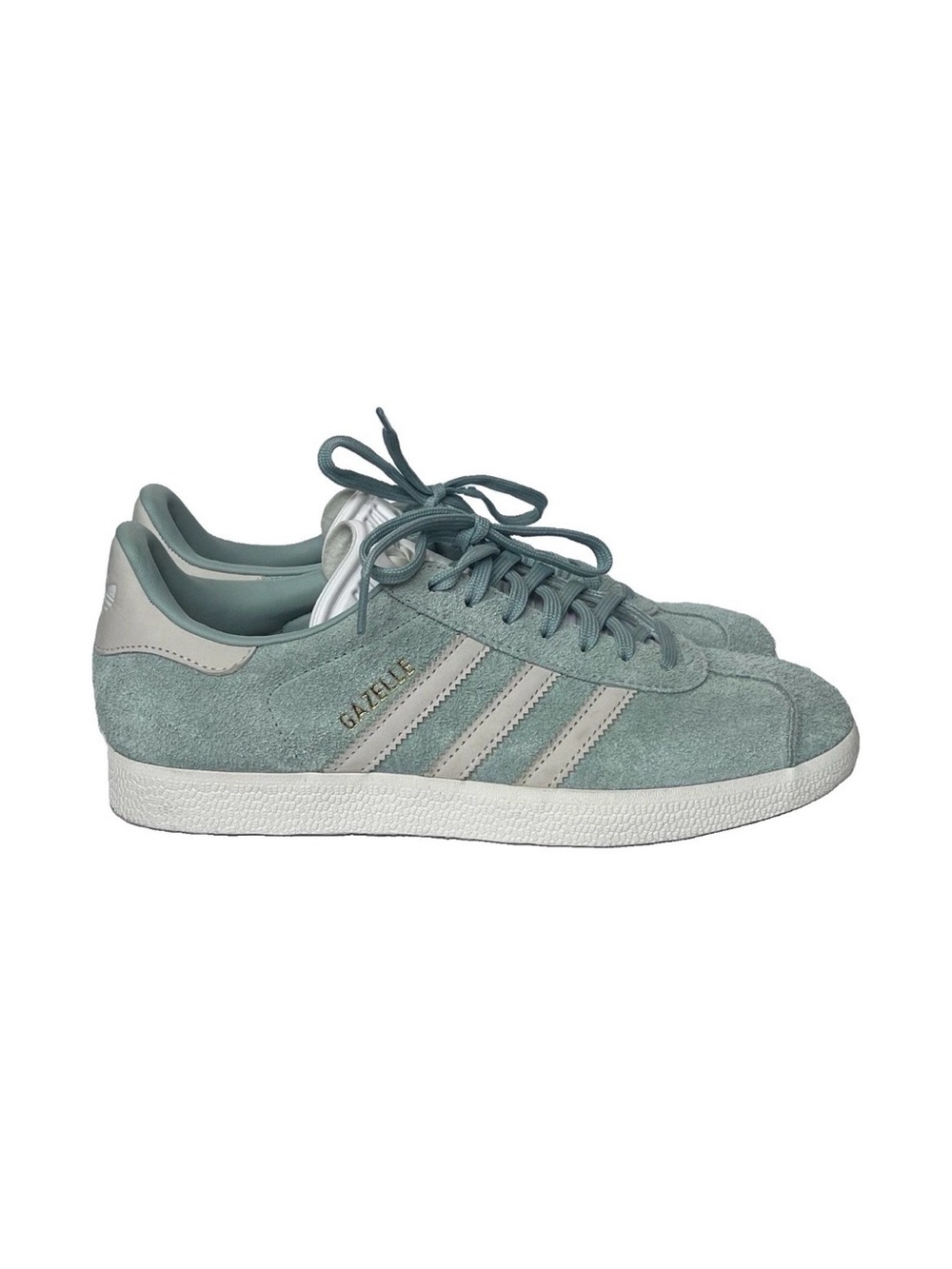 ADIDAS Originals Gazelle Suede Sneakers Hazy Green Mint Women's Size 7
